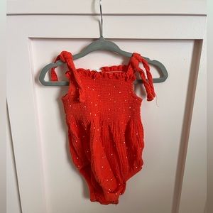 Infant bubble romper